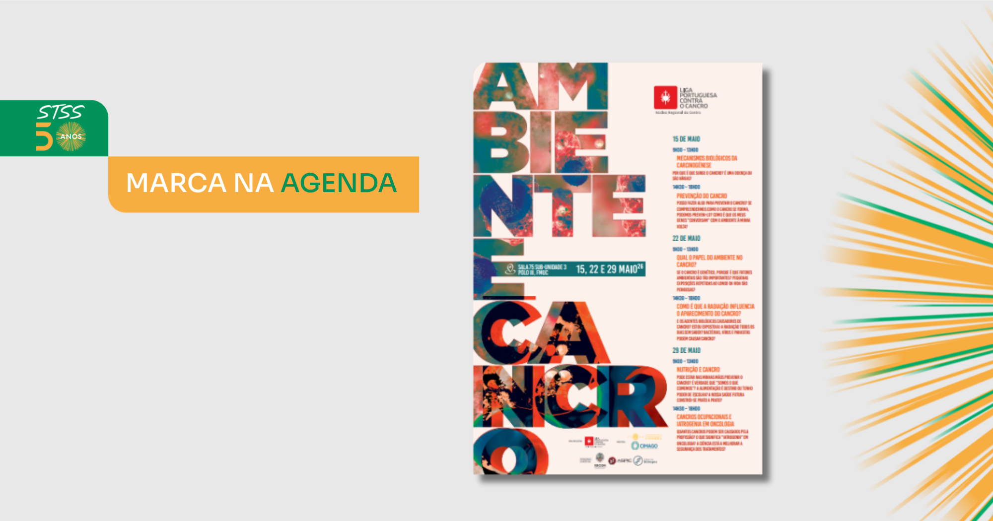 Curso Ambiente e Cancro